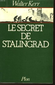 Front cover of The secret of Stalingrad by Walter Boardman Kerr