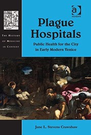 Cover of Plague hospitals by Jane L. Stevens Crawshaw