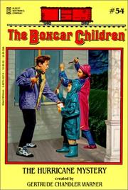 Front cover of The Hurricane Mystery by Gertrude Chandler Warner