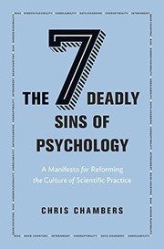 Front cover of The seven deadly sins of psychology by Chris Chambers