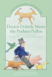 Front cover of Doctor Dolittle Meets the Pushmipullyu by N. H. Kleinbaum