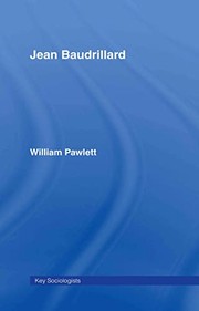 Cover of Jean Baudrillard by William Pawlett