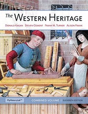Cover of The western heritage by Donald Kagan