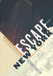 Front cover of Escape from New York by Davarian L. Baldwin