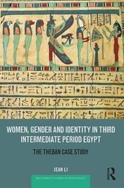 Front cover of Women, Gender and Identity in Third Intermediate Period Egypt by Jean Li