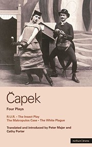 Cover of Four plays by Karel Čapek