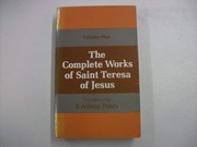 Cover of Complete Works of St Teresa of Jesus by Teresa of Avila