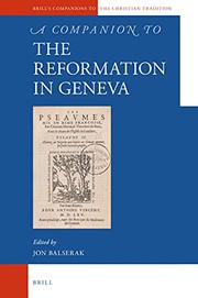 Front cover of Companion to the Reformation in Geneva by Jon Balserak