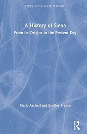 Cover of History of Siena by Mario Ascheri
