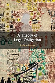 Front cover of Theory of Legal Obligation by Stefano Bertea
