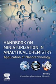 Front cover of Handbook on Miniaturization in Analytical Chemistry by Chaudhery Mustansar Hussain