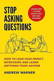 Cover of Stop Asking Questions by Andrew Warner