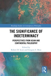 Front cover of Significance of Indeterminacy by Robert H. Scott