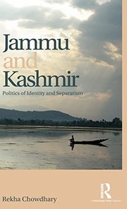 Front cover of Jammu and Kashmir by Rekha Chowdhary
