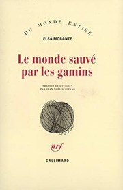 Front cover of Il mondo salvato dai ragazzini by Elsa Morante