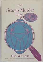 Cover of The scarab murder case by Willard Huntington Wright