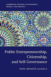 Cover of Public Entrepreneurship, Civic Competence, and Voluntary Association by Paul Dragos Aligica