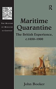 Cover of Maritime Quarantine by John Booker