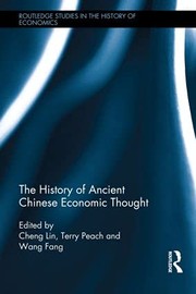 Front cover of History of Ancient Chinese Economic Thought by Cheng Lin