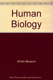 Cover of Human biology by British Museum (Natural History)