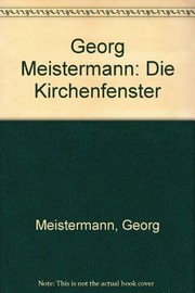 Cover of Georg Meistermann by Georg Meistermann