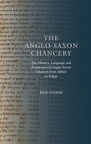 Front cover of Anglo-Saxon Chancery by Ben Snook