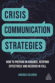 Front cover of Crisis Communication Strategies by Amanda Coleman