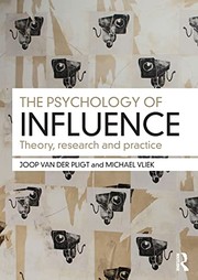 Front cover of Psychology of Influence by Joop van der Pligt