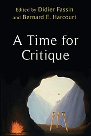 Cover of Time for Critique by Bernard E. Harcourt