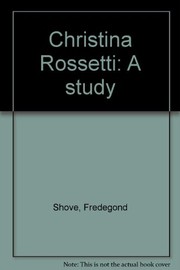 Front cover of Christina Rossetti by Fredegond Shove
