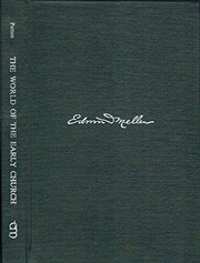 Front cover of The world of the early Church by Priscilla Patten