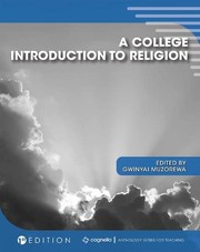 Front cover of College Introduction to Religion by Gwinyai Muzorewa