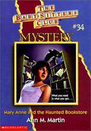 Front cover of Mary Anne and the Haunted Bookstore by Ann M. Martin