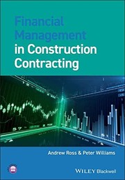 Cover of Financial management in construction contracting by David Hugill
