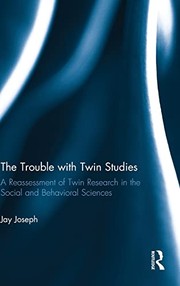 Cover of Trouble with Twin Studies by Jay Joseph