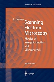 Cover of Scanning Electron Microscopy by Rudolf Reichelt