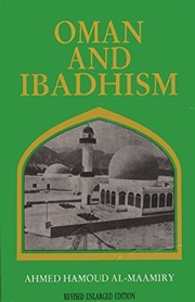 Front cover of Oman and Ibadhism by Ahmed Hamoud Maamiry