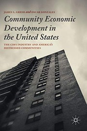 Front cover of Community Economic Development in the United States by James L. Greer