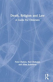 Cover of Death, Religion and Law by Peter Hutton