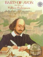 Front cover of Bard of Avon by Diane Stanley