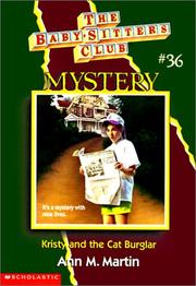 Front cover of Kristy and the Cat Burglar by Ann M. Martin