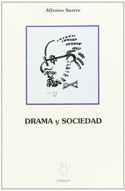 Front cover of Drama y sociedad by Alfonso Sastre