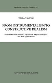 Front cover of From instrumentalism to constructive realism by Theo A. F. Kuipers
