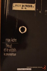 Cover of Freud et le yiddish by Max Kohn