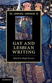 Front cover of The Cambridge companion to gay and lesbian literature by Hugh Stevens