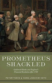 Cover of Prometheus shackled by Peter Temin