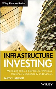 Cover of Infrastructure investing by Rajeev J. Sawant
