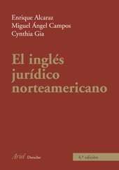 Cover of El inglés jurídico norteamericano by Enrique Alcaraz Varó