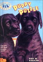Front cover of Puppy Puzzle (Animal Ark Pets #1) by Ben M. Baglio