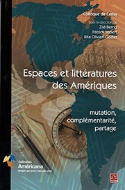 Front cover of Espaces et littératures des Amériques by Zilá Bernd